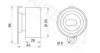 HONDA 14510PEO004 Tensioner Pulley, timing belt